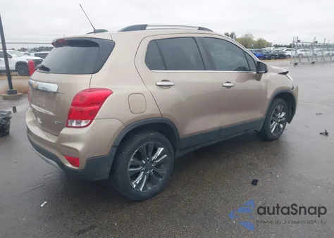 2018 Chevrolet Trax Premier из США, поврежденный, VIN 3GNCJRSB9JL237689